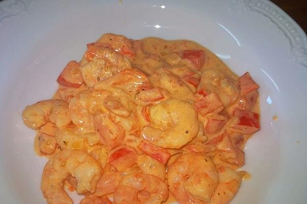 Fresh, Light Shrimp Pan