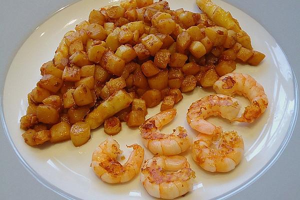 Fried Asparagus with Pesto Rosso