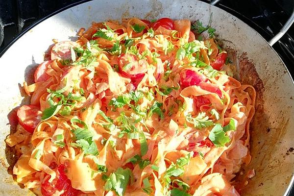 Fried Carrot Spaghetti