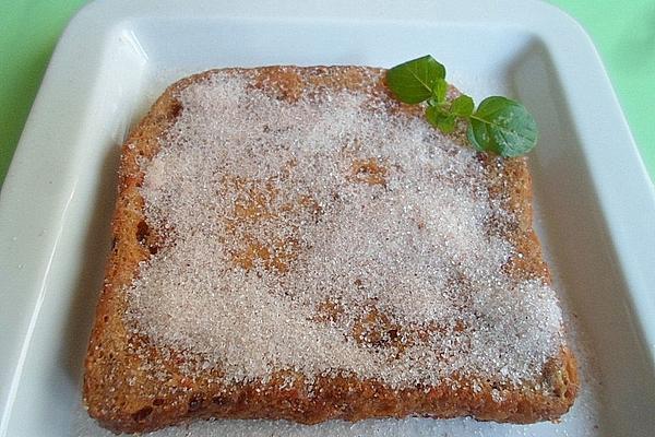 Fried Cinnamon Bread