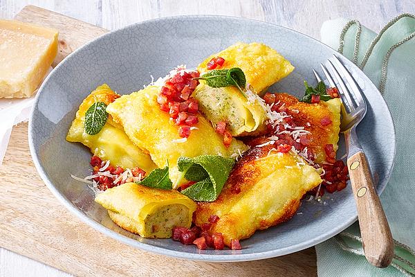 Fried Dumplings in Sage Butter