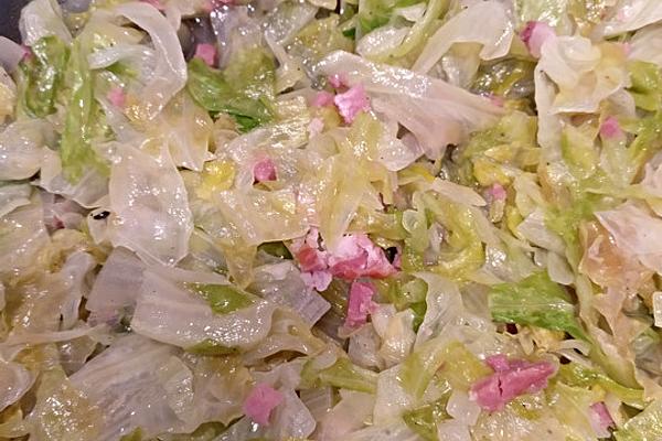 Fried Iceberg Lettuce