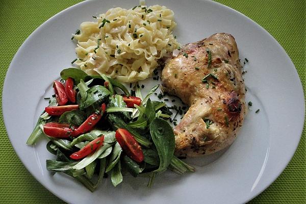 Fried Parmesan Noodles