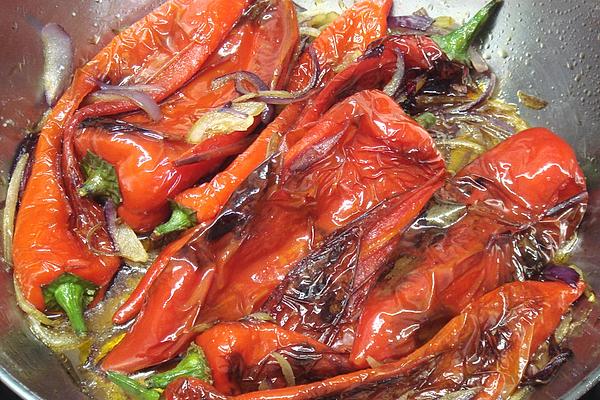 Fried Peppers Ala Sabina