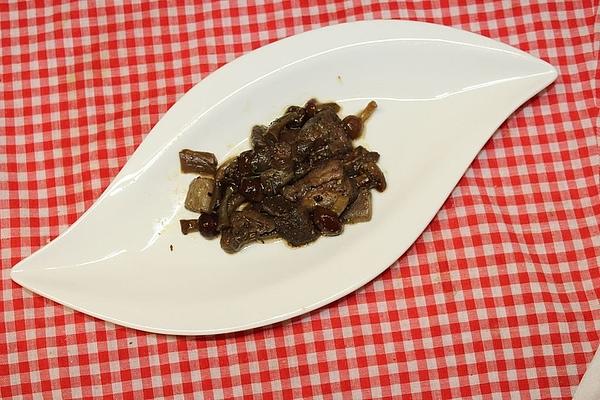 Fried Porcini Mushrooms in Olive Oil