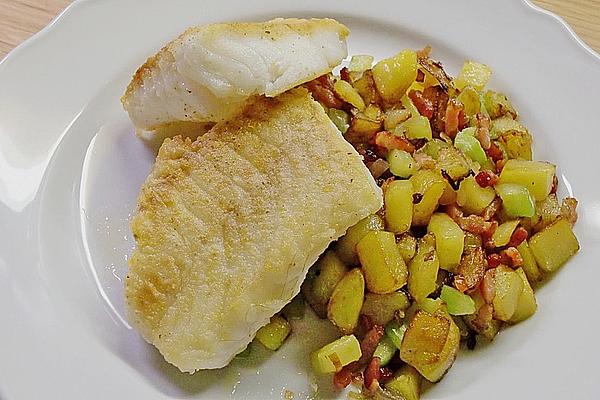 Fried Potatoes with Lemon Vinaigrette