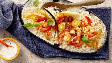 Low-Carb Chicory with Prawns