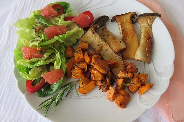 Fried Sweet Potatoes from Pan
