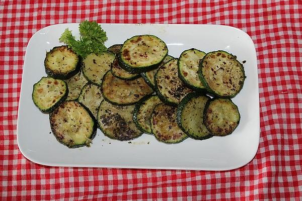 Fried Zucchini in Olive Oil