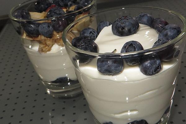 Fruit Curd with Blueberries