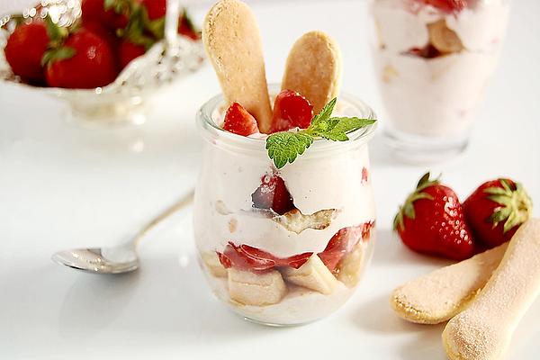 Fruit Quark Tiramisu