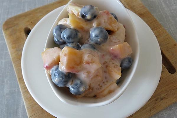 Fruit Salad with Flax Seeds