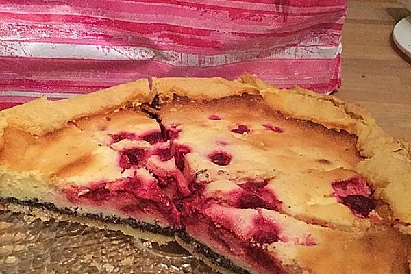 Fruity Poppy Seed and Cheese Cake