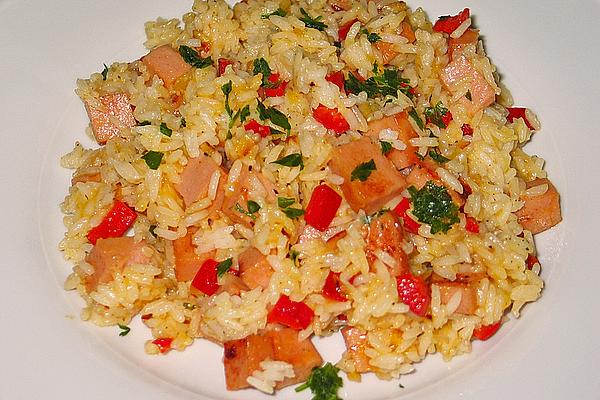 Füssen Rice Pan with Meat Loaf and Cheese