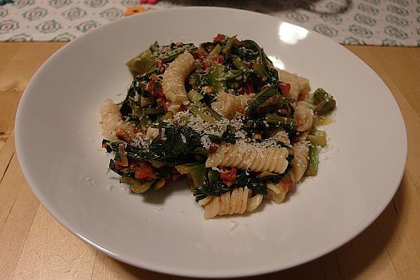 Fusilli with Puntarelle