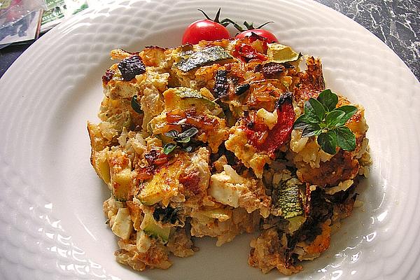 Garden-loving Mediterranean Feta Mince Casserole