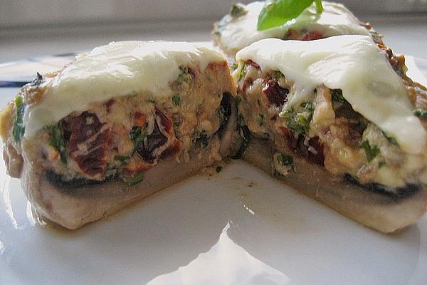 Giant Mushrooms Filled with Rocket