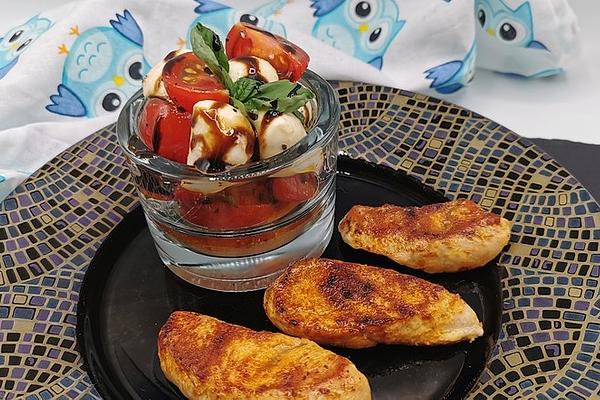 Globular Mozzarella Salad