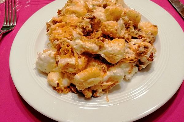 Gnocchi Casserole with Sauerkraut