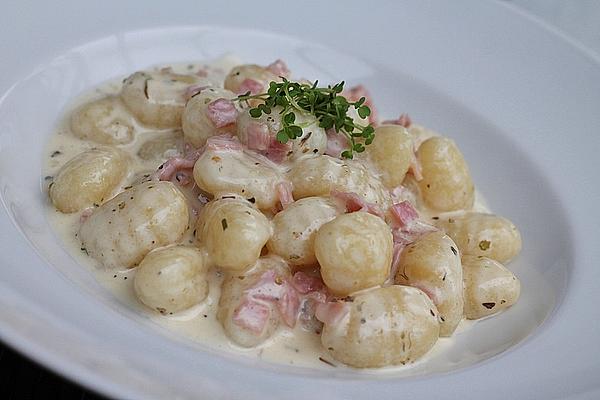 Gnocchi in Cheese – Cream – Sauce