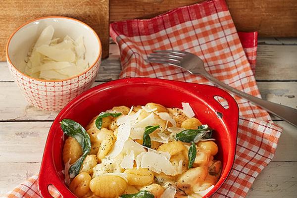 Gnocchi in Parmesan and Sage Sauce