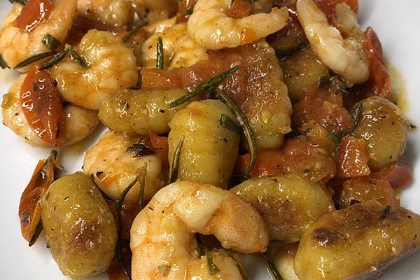 Gnocchi with Prawns