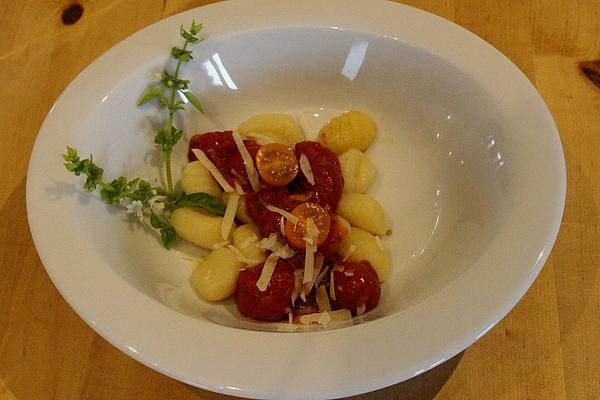 Gnocchi with Tomato Sauce