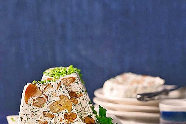 Goat Cheese – Chanterelle – Terrine