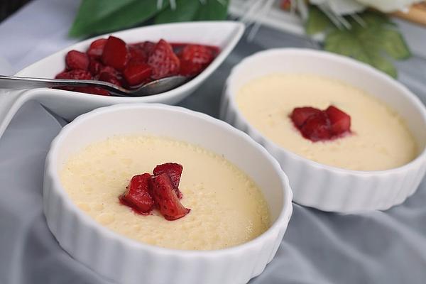 Goat Cream Cheese with Pickled Strawberries