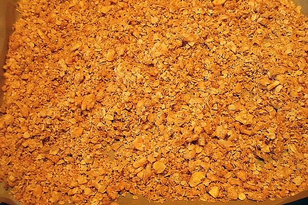 Golden Crunchy Banana Muesli