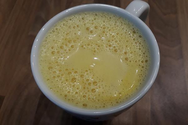 Golden Milk with Fresh Turmeric and Ginger