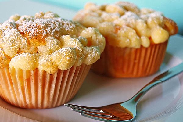 Golden Peach Muffins