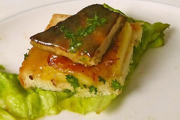 Goose Liver with Madeira Sauce À La Gabi