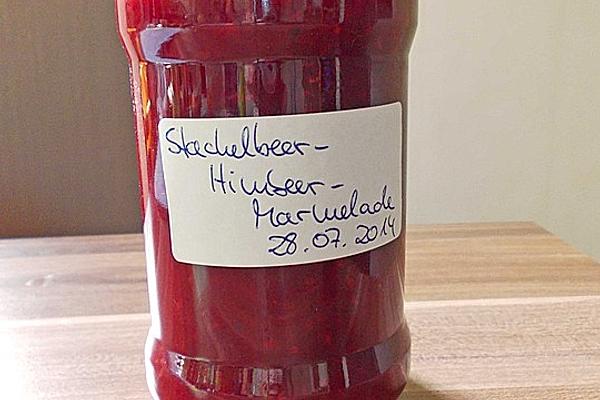 Gooseberry and Raspberry Jam