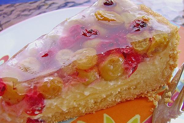 Gooseberry Meringue Cake