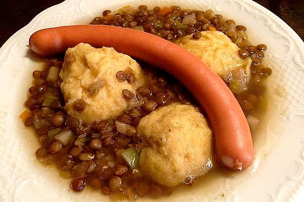 Grandma`s Franconian Lentil Soup