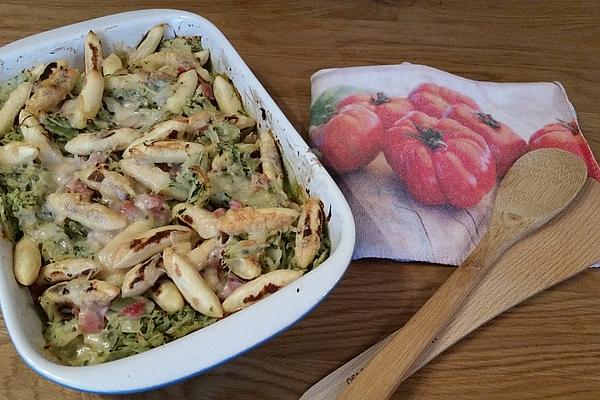 Gratinated Cabbage – Potato Noodles