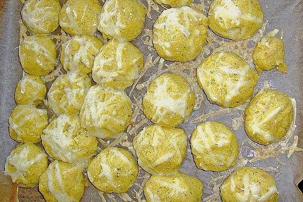 Gratinated Corn Balls