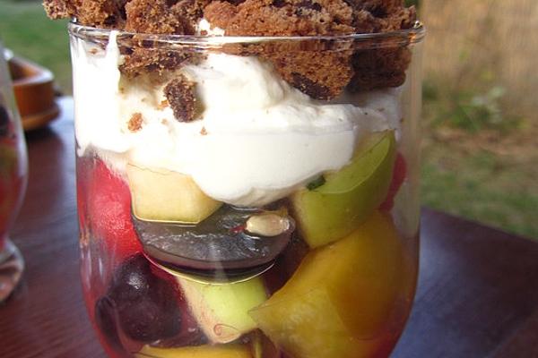 `Gratinated` Fruit Salad