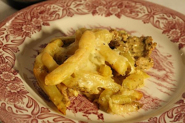 Gratinated Gyros Fries Casserole
