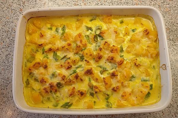 Gratinated Minute Steaks with Peach
