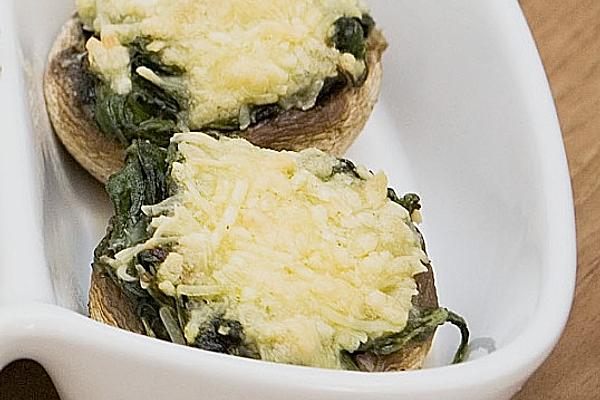 Gratinated Mushrooms