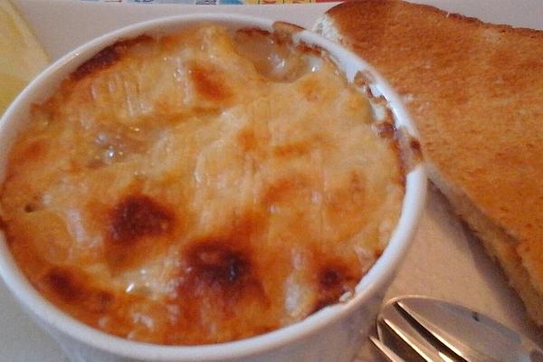 Gratinated Seasoned Meat