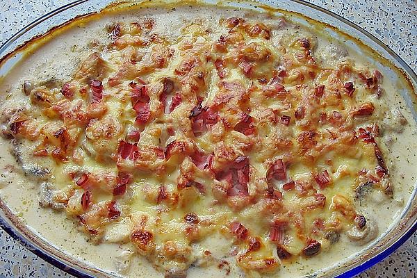 Gratinated Turkey Fillets