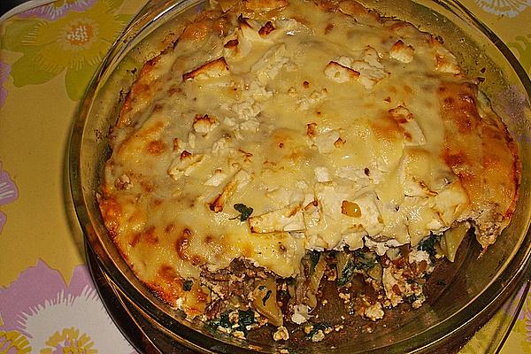 Greek Macaroni Casserole