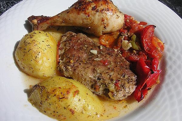 Greek Meat Pan