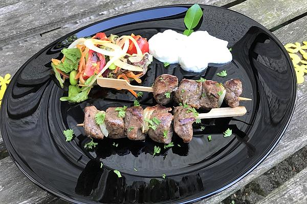 Greek Meat Skewers