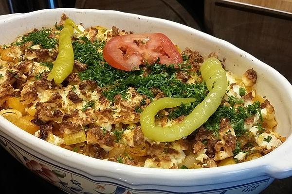 Greek Mince Casserole