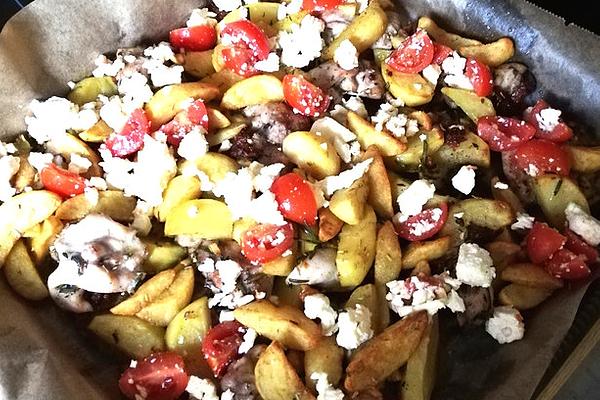 Greek Potato and Chicken Casserole