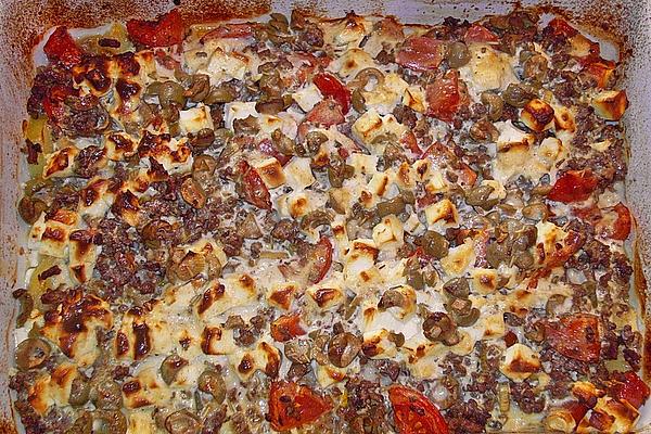 Greek-style Mince Casserole